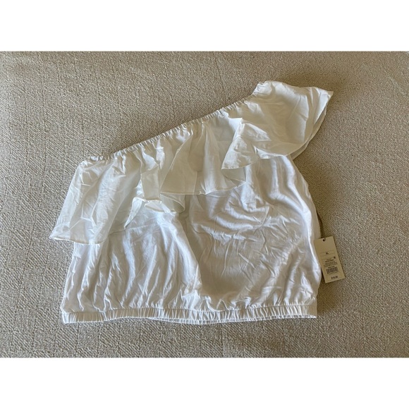 One shoulder ruffle top - Picture 4 of 5